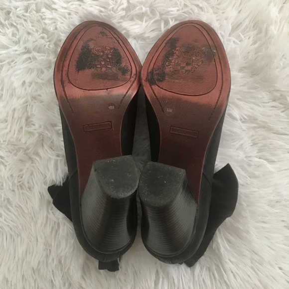 🌺Vince Camuto Feina Boho Bootie Black Leather 10 - Picture 8 of 8